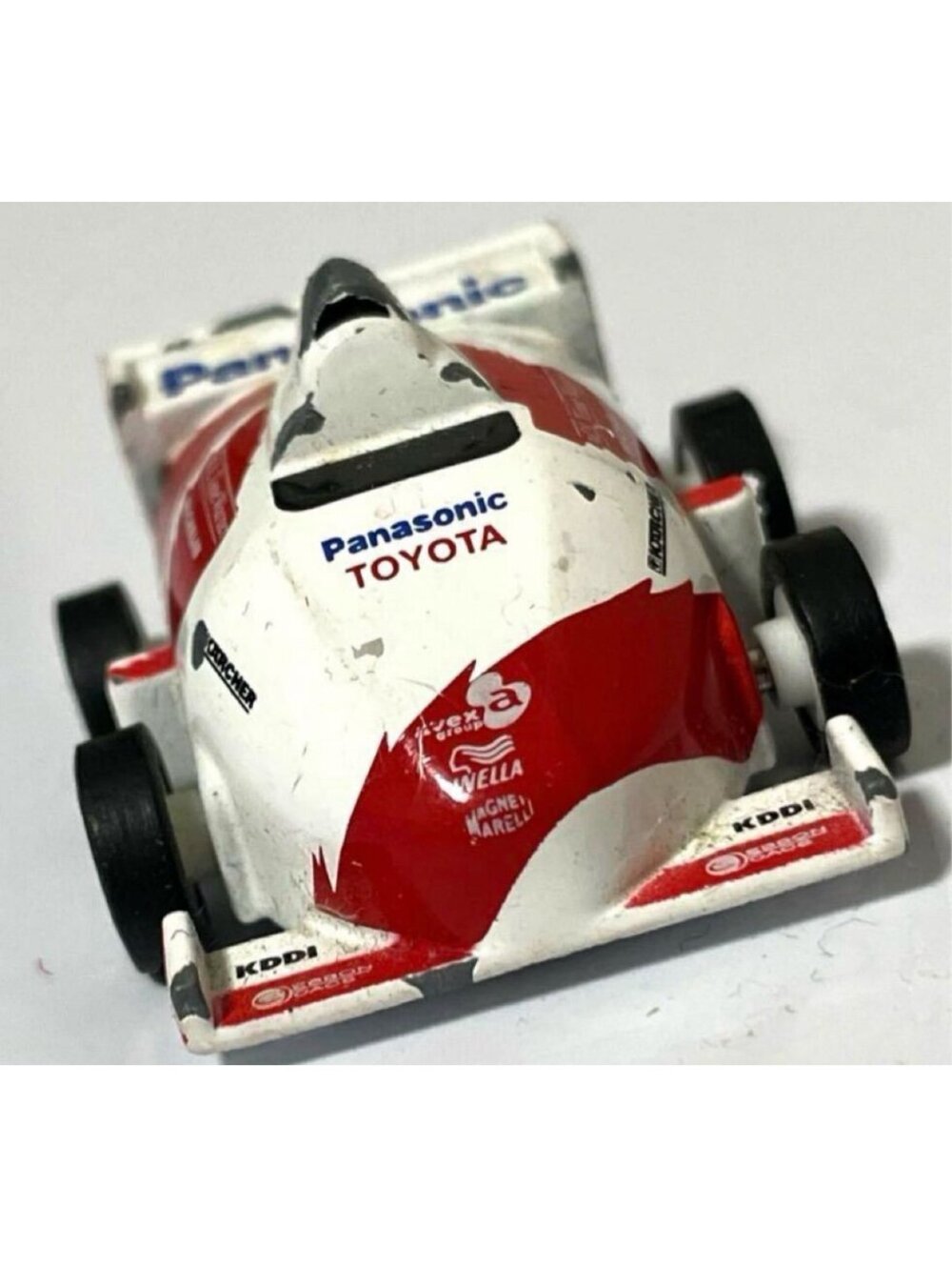 Toyota F1 Push Pull Car Official Ralph Schumacher Vintage Japan